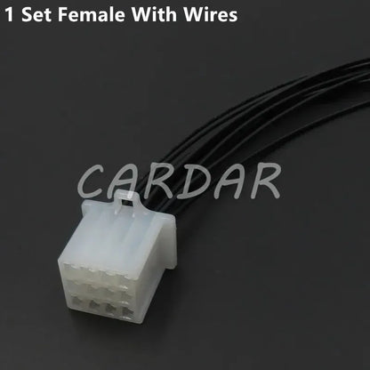 12 Pin Auto Socket Wiring Harness Automotive Connector With Terminals