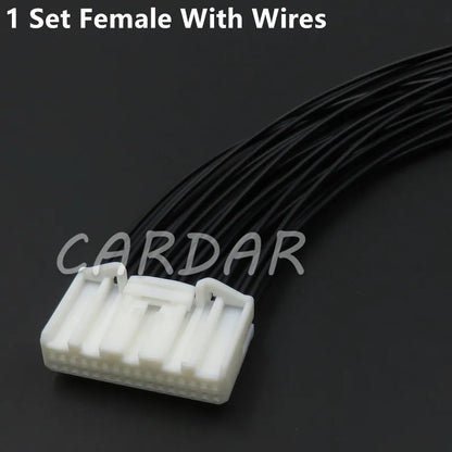 32 Pin 1318747-1 1612268-1 Automotive Navigation Central Control Instrument Electrical Wire Sockets Auto Car Connectors