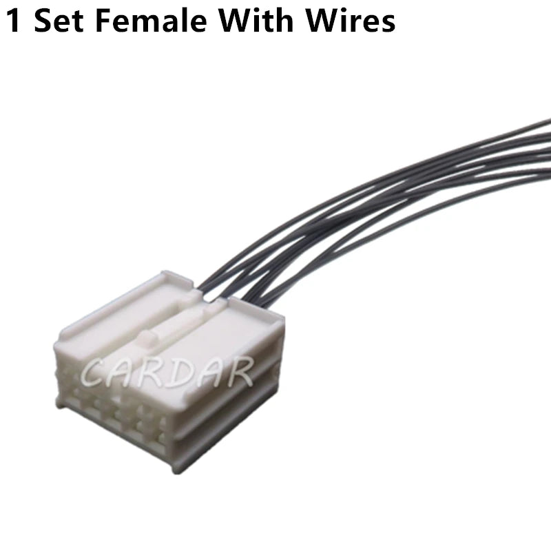8 Pin 2.2 Series Automobile Unsealed Socket Car Cable Harness Plug Auto Plastic Housing Male Female Connector