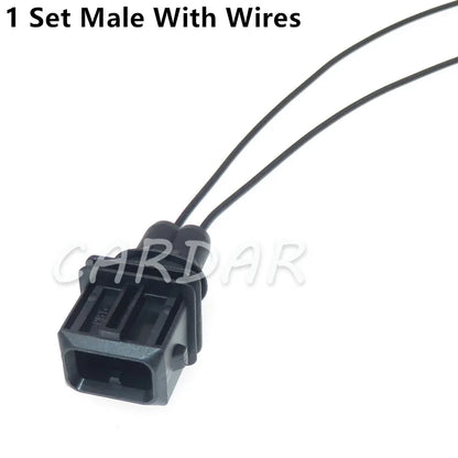 2 Pin 3.5mm 827551-3 / 828657-3 106462-1 EV1 Style Car Fuel Injector Type Automotive Connector For VW Audi