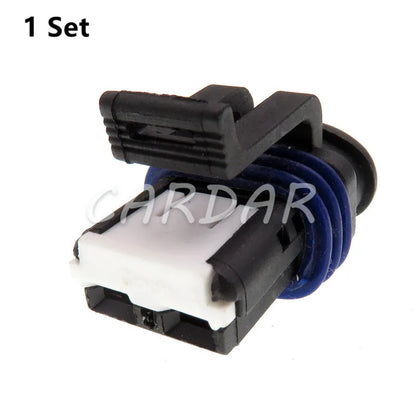 2 Pin Oil Injector Plug Waterproof Automotive Connector Cable Electrical Clip Auto Socket
