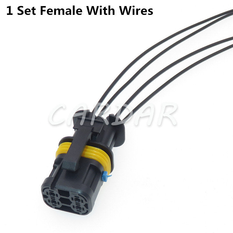 4 Pin 18284.000.002 Car Electric Wire Waterproof Socket Automobile Modification Plug Auto Parts