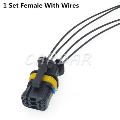 4 Pin 18284.000.002 Car Electric Wire Waterproof Socket Automobile Modification Plug Auto Parts
