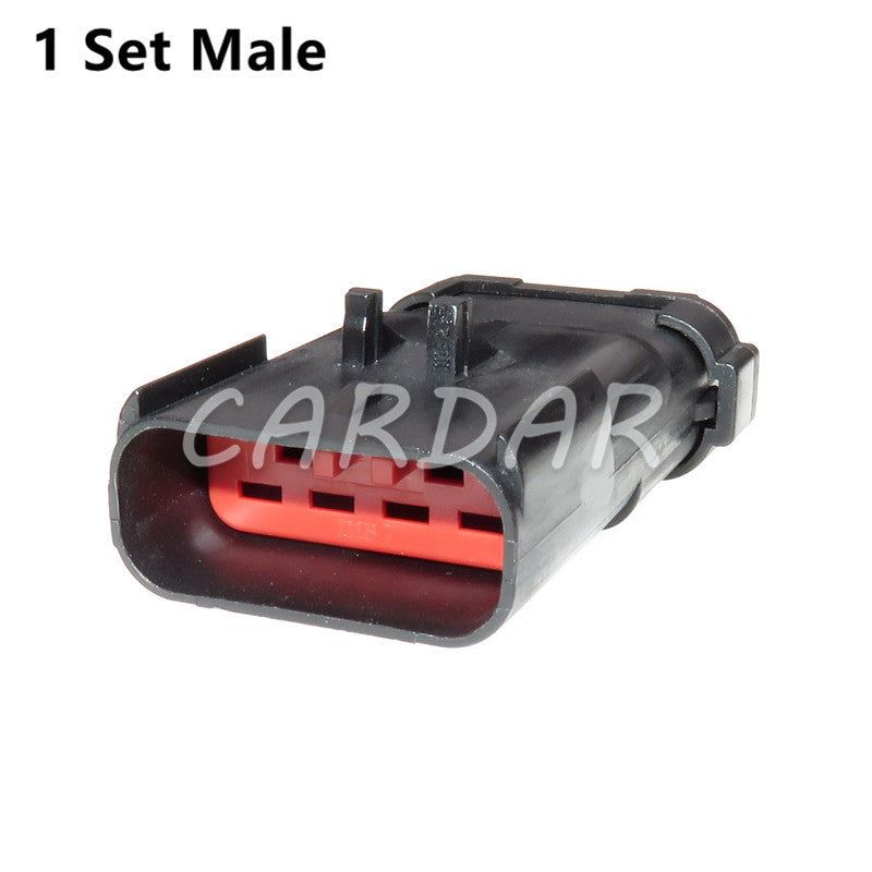 4 Pin 54200413 54200409 Automotive Cable Wiring Harness Connector Socket Plug With Pins Terminals