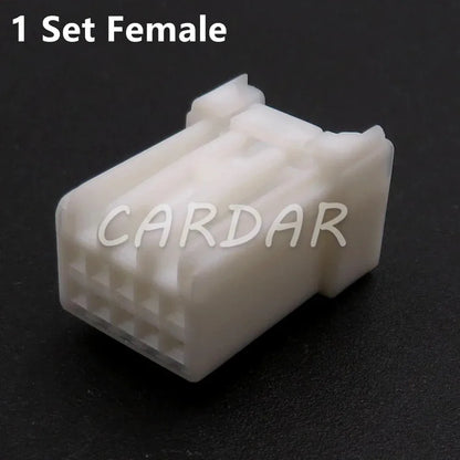 10 Pin 6098-4982 Miniature Connector Automotive Male Female Docking Electric Wire Socket