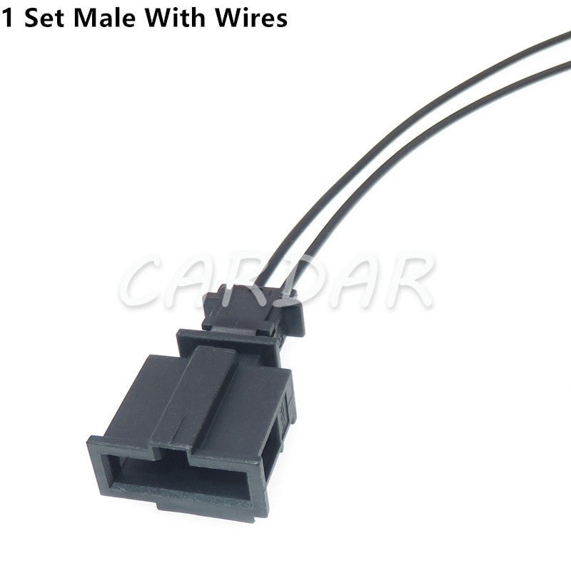 2 Pin 3B0972712 1J0971972 License Light Socket Door Light Connector Trunk lights Horn Sensor Plug For VW Audi Skoda