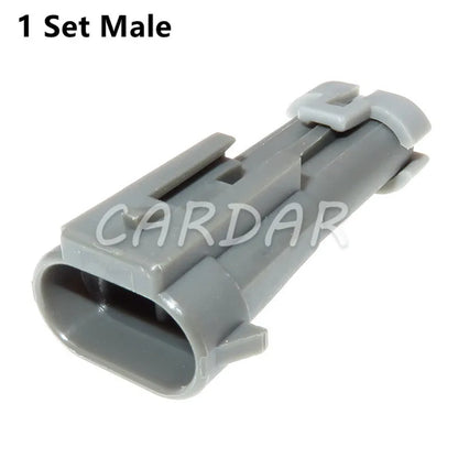 Automotive 2 Pin Auto Harness Connector Compressor Air Conditioner Socket For Buick Chevrolet