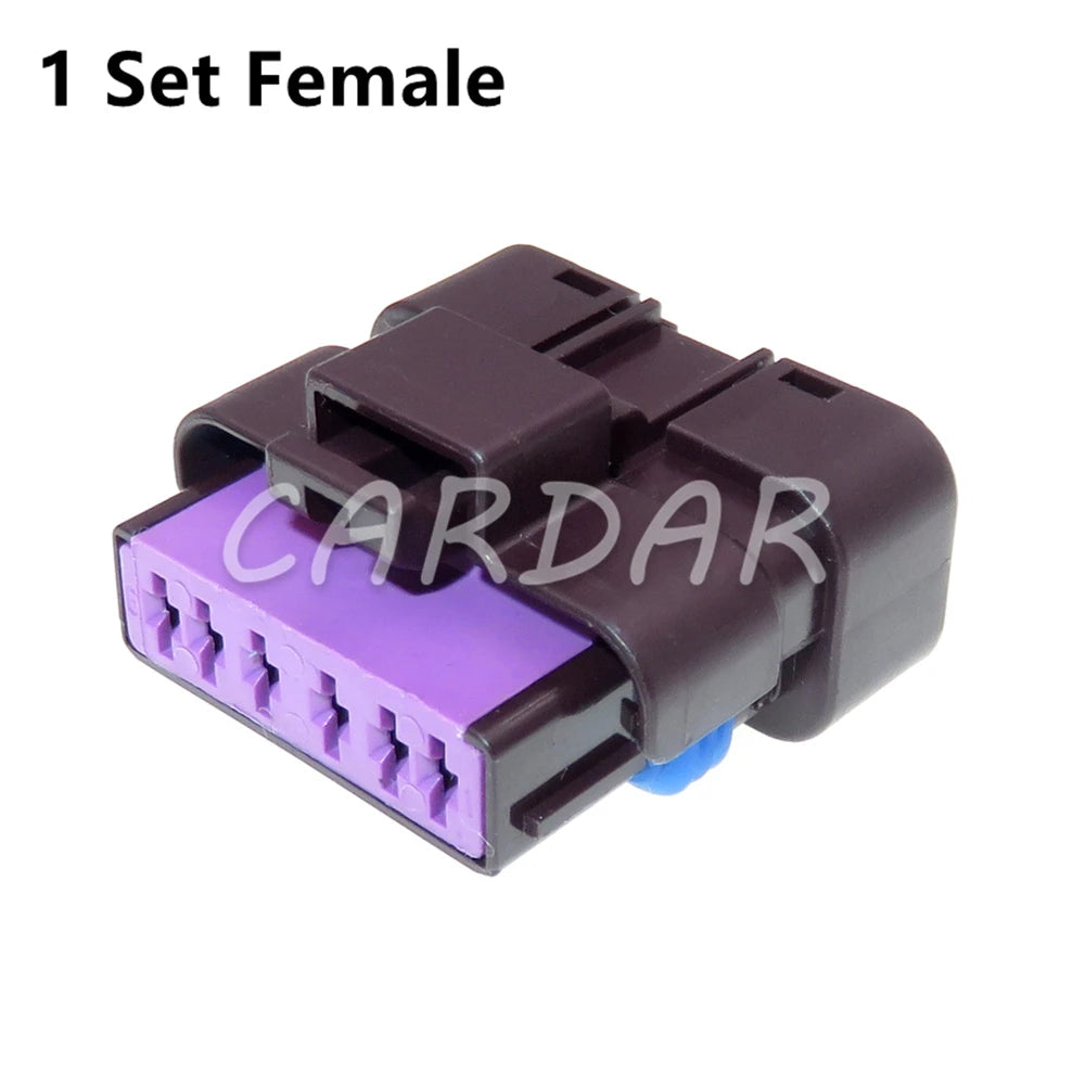 6 Pin Auto Fuel Oil Gasoline Pump Wiring Terminal Male Female Waterproof Socket 211PC062S1049 211PL062S1049