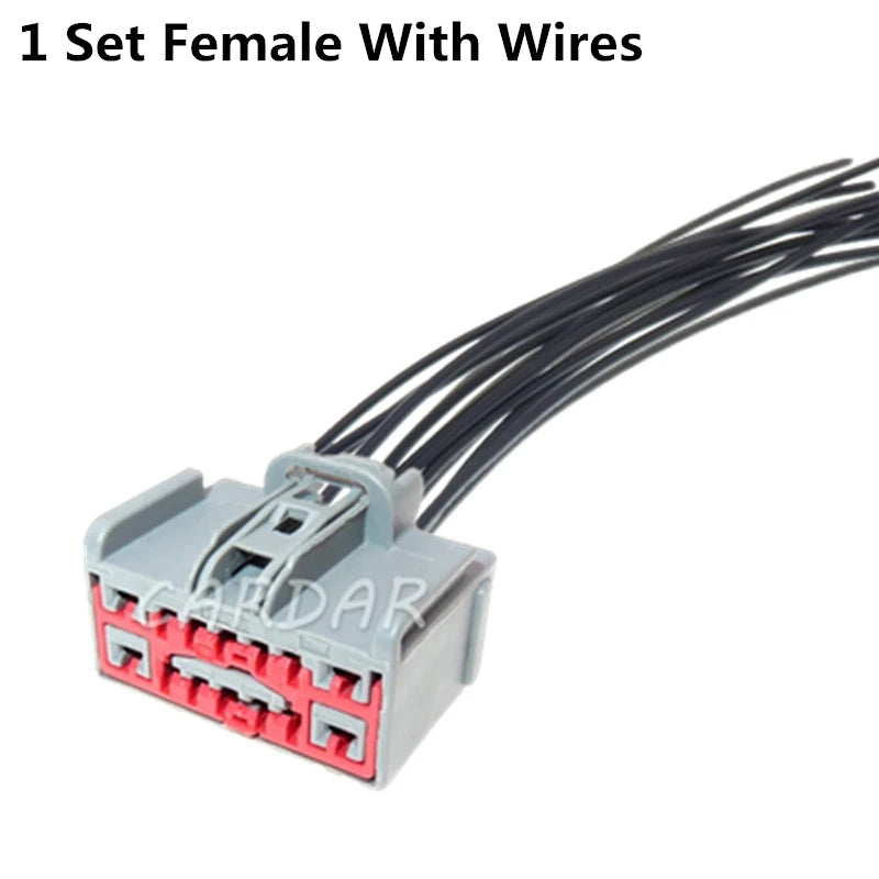 14 Pin Automotive Steering Wheel Heating Module Wiring Harness Composite Socket For Ford Mondeo 7283-6447-40