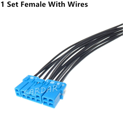 12 Pin 2.8 Series Blue Car Electric Wiring Connector Auto Unsealed Socket 7122-1729-90 7123-1729-90 7157-6123-90