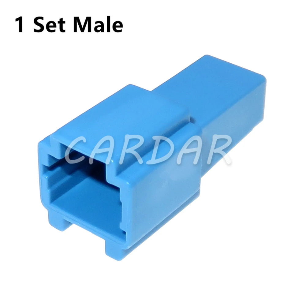 8 Pin Blue Car Unsealed Connector Automobile Male Female Plastic Housing Wire Socket 6098-6522