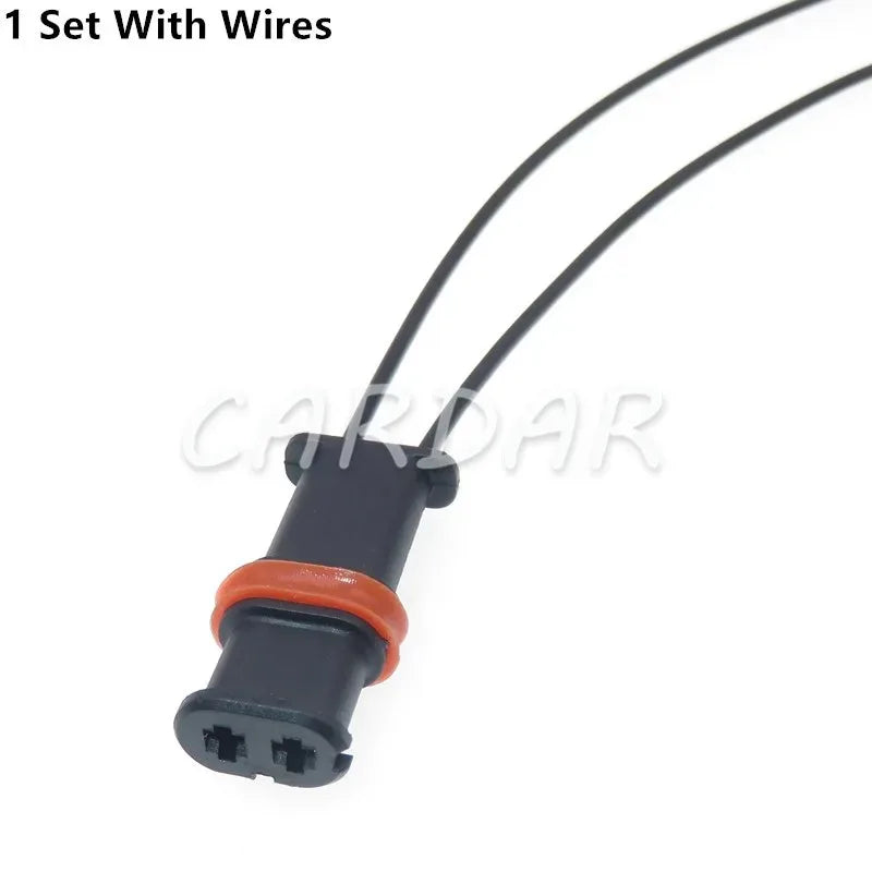 2 Pin 1.5 Series Auto Wiring Terminal Socket Car Waterproof Plastic Housing Electrical Connector