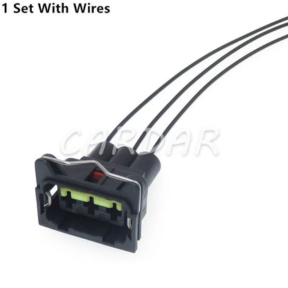 3 Pin 6.3 Series High Current Wire Connector Waterproof Sealed Socket For Automobile Auto Accessories