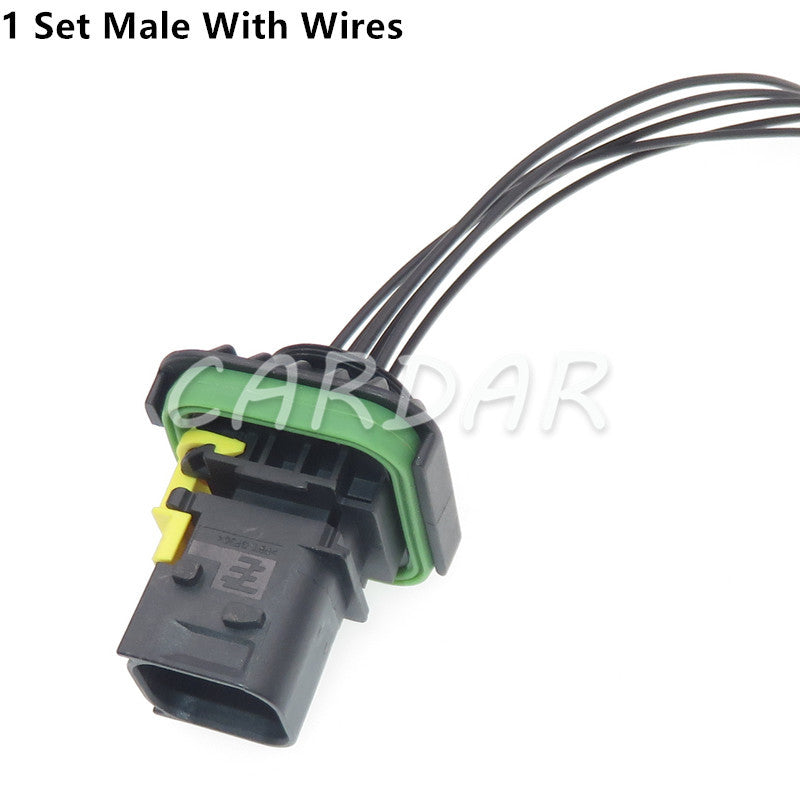 6 Pin 1-1418469-1 1-1703820-1 Automotive Connector Waterproof Electrical Wire Sockets For Auto Truck