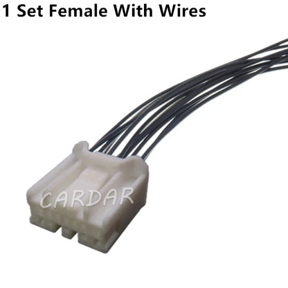 12 Pin 0.7 2.2 Series Auto Reading Light Electric Cable Harness Socket Composite Connector For Toyota Lexus