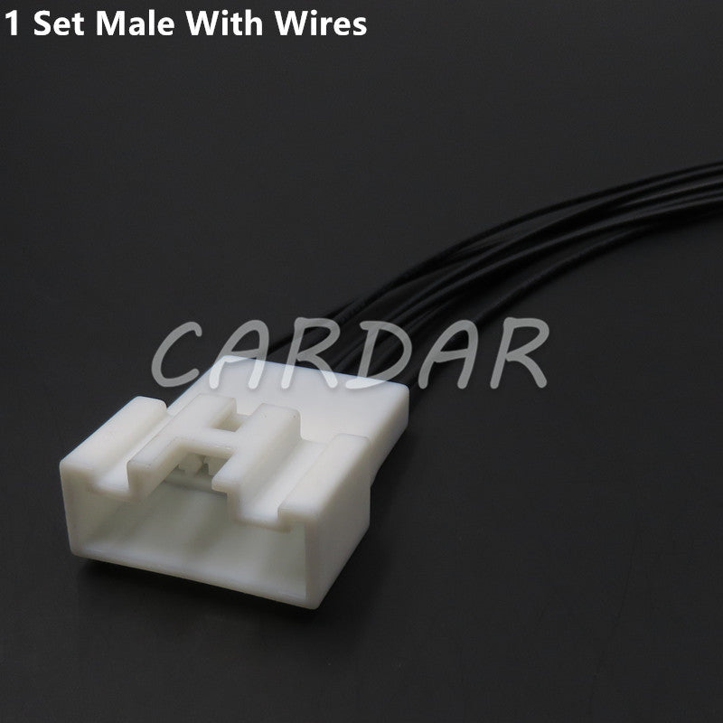 6 Pin Auto Wiring Terminal Socket AC Assembly Automobile Plastic Housing Unsealed Cable Harness Connector MG611777