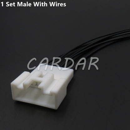 6 Pin Auto Wiring Terminal Socket AC Assembly Automobile Plastic Housing Unsealed Cable Harness Connector MG611777