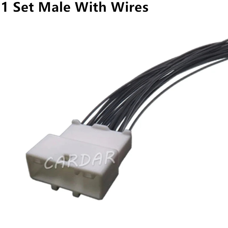 24 Pin Auto Cable Connector Assembly Car Replacement Socket Automobile Modification Plug 6098-5285 6098-5283