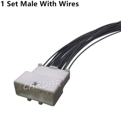 24 Pin Auto Cable Connector Assembly Car Replacement Socket Automobile Modification Plug 6098-5285 6098-5283