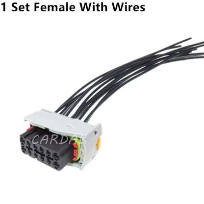 12 Pin 1.5 3.5 Series Car Master Control Program Hybrid Cable Waterproof Socket 1-284844-0 284848-2 284849-1 284850-1