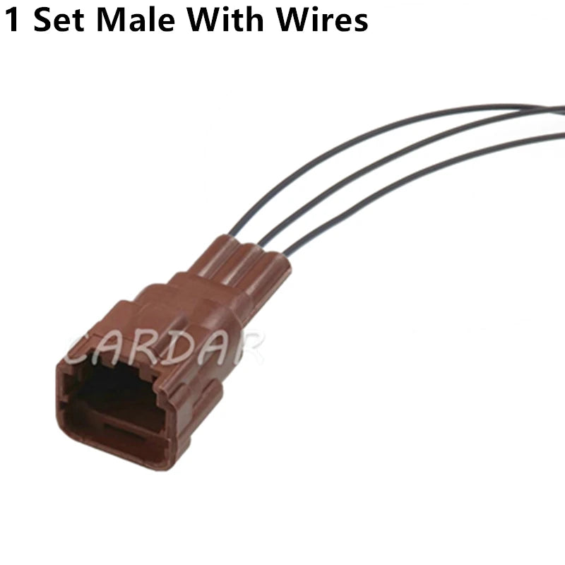 3 Pin 7183-7771-80 7282-7771-80 Sealed Automotive Wire Connector For Trunk Lid Nissan