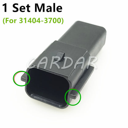 3 Pin 31404-3110 31404-3700 Car Crankshaft Sensor Plug Reversing Radar Harness Socket With Terminal For Buick Regal Lacrosse