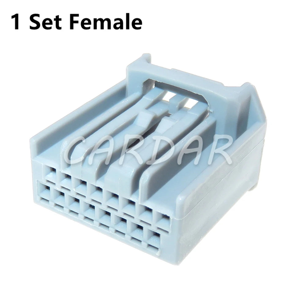 16 Pin MX34016SF1 MX34016PF1 Automotive Socket Wire Connector Grey Auto Cable Plug For Honda