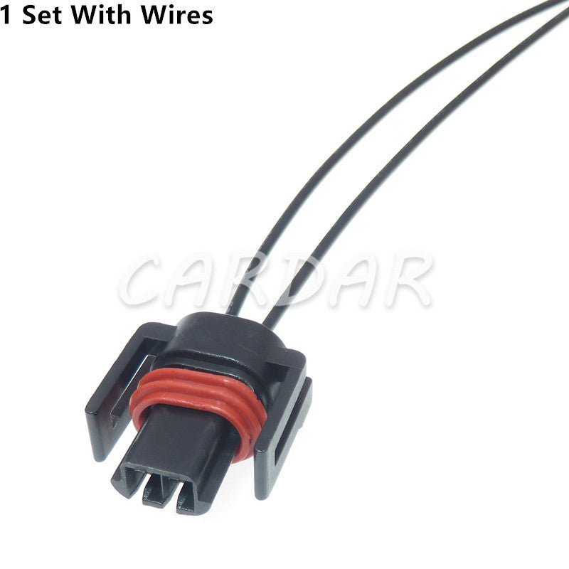 2 Pin 12162215 Waterproof Automotive Injector Plug Air Temperature Sensor Connector Socket For Car