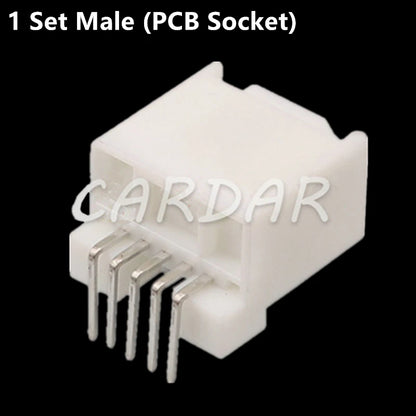 Conector eléctrico de refuerzo de volante automotriz de 5 pines 7283-5830 7282-5830 90980-11909 con terminales para toma de mazo de cables
