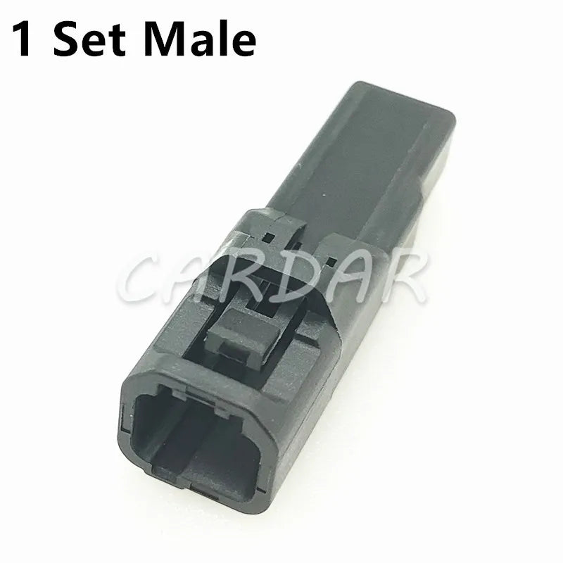 3 Pin 6098-3752 6098-3751 Auto Plastic Housing Socket Black Male Female Docking Electric Wire Connector