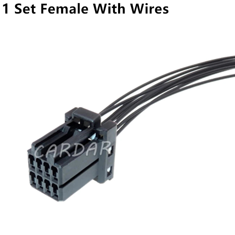 8 Pin 1.2 Series 175964-2 25022-8Y Automobite Shraight Needle Male Plug Unsealed Female Wiring Socket