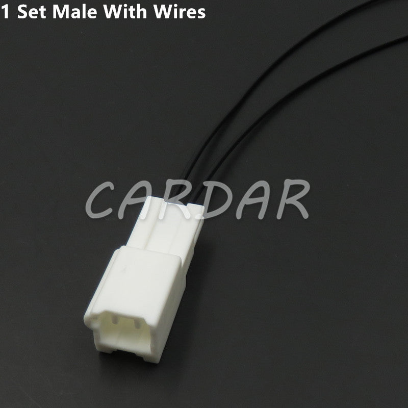 2 Pin 6098-6053 6098-6050 90980-12807 90980-12808 Auto Center Alto Horn Plug Wire Cable Socket Car Connector For Toyota
