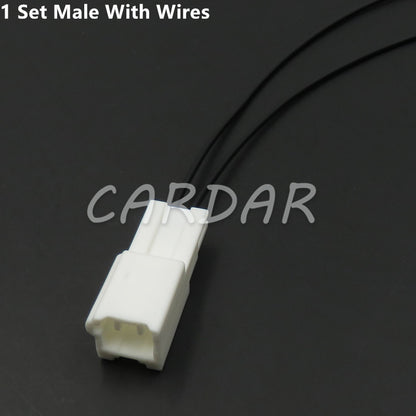 2 Pin 6098-6053 6098-6050 90980-12807 90980-12808 Auto Center Alto Horn Plug Wire Cable Socket Car Connector For Toyota