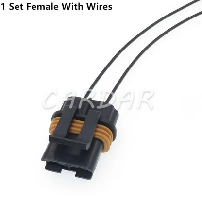 2 Pin 12033731 12033769 12103172 12034269 6.3mm Sealed Socket For Inline Fuse Wiring Automotive Connector
