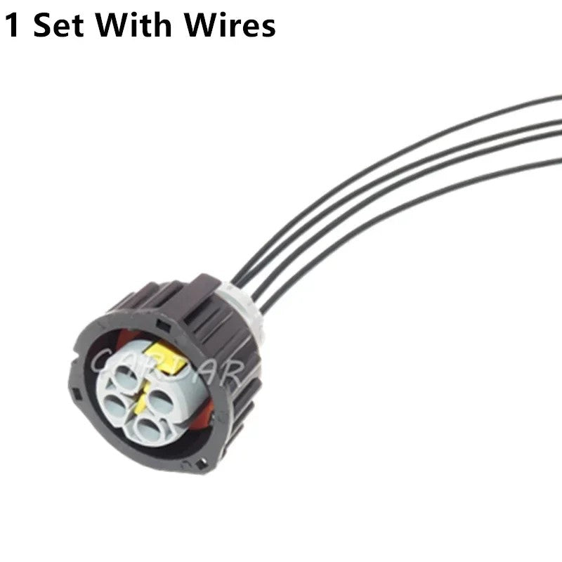 4 Pin Auto Sealed Socket 2-1813099-1 Gray Automobile Wire Cable Waterproof Connector