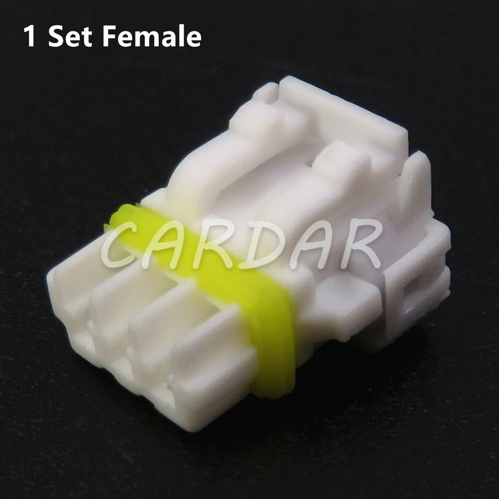 3 Pin 0.6 Series 52116-0341 52117-0341 White Miniature Automobile Waterproof Cable Socket With Terminal