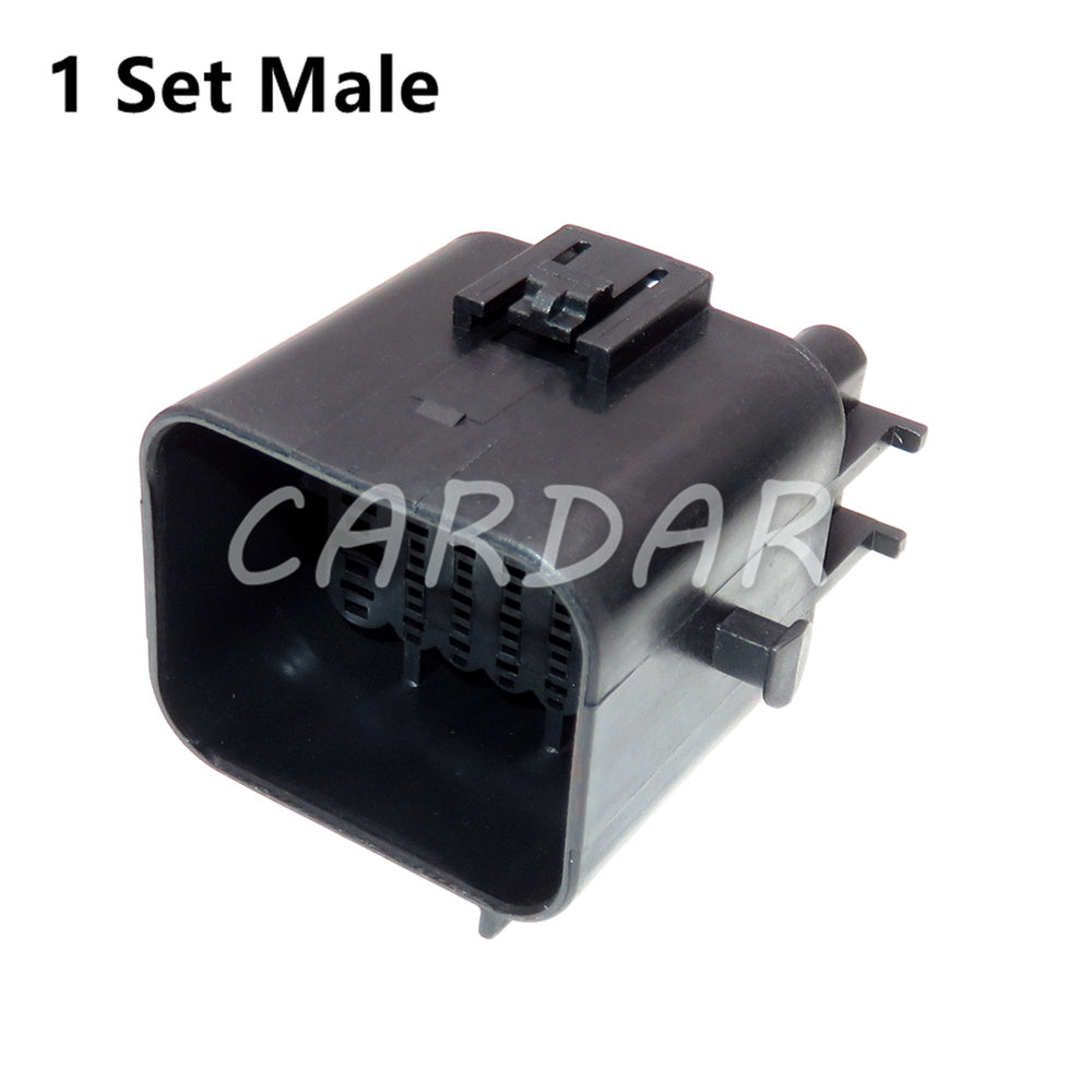 26 Pin Automotive Waterproof Sealed Socket Car Male and Female Docking Wire Connector 1897009-2 1897013-2