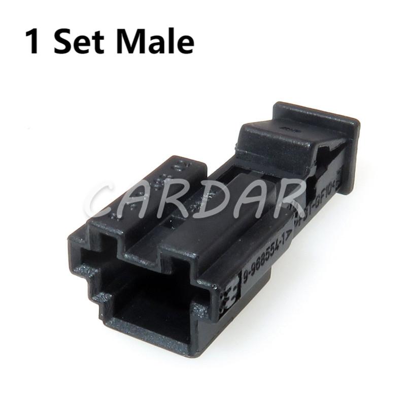 2 Pin 1-968699-1 1-1718333-1 9-968554-1 3-1452577-1 Car Door Light Socket Auto Audio Tweeter Plug For BMW