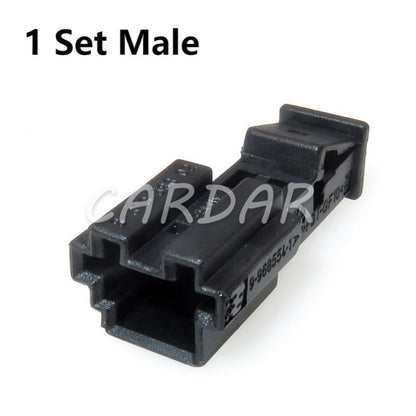 2 Pin 1-968699-1 1-1718333-1 9-968554-1 3-1452577-1 Car Door Light Socket Auto Audio Tweeter Plug For BMW