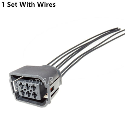 6 Pin 3B0959384 3B0 959 384 3.5mm Car Wire Socket Auto Sensor Wiring Waterproof Plug