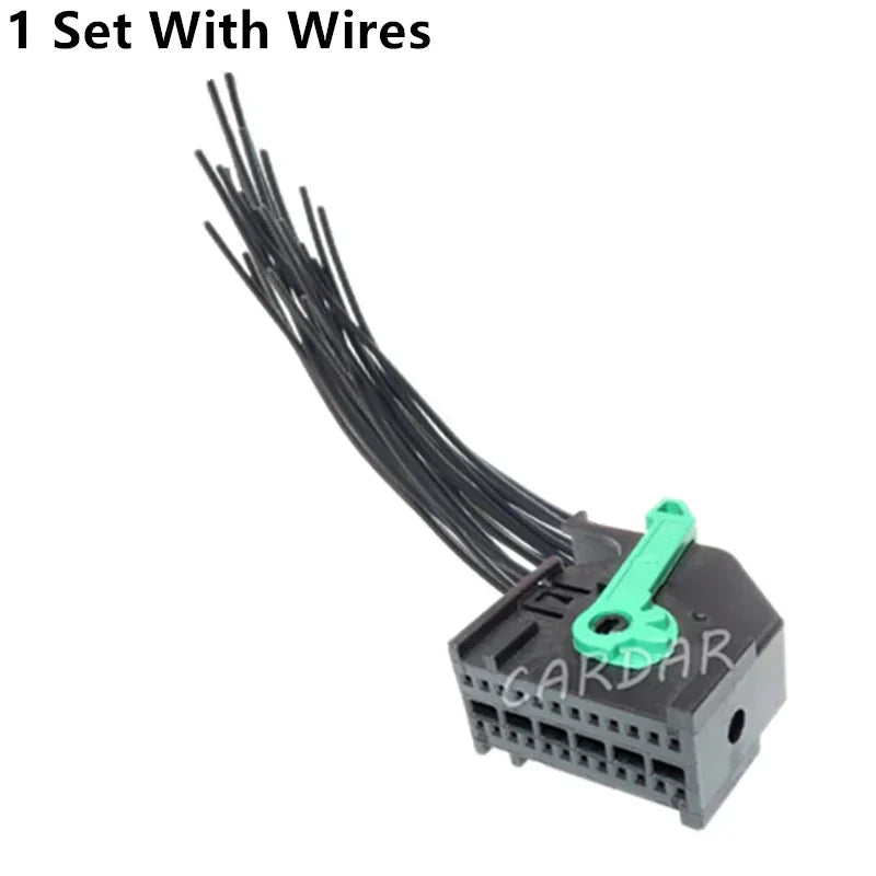 24 Pin Automobile Instrument Wiring Plug Auto Unsealed Socket Car Connector 284223-2 284714-2 284228-1