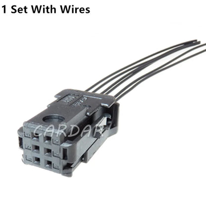 6 Pin Automotive Connector With Terminals For Car Wiring Harness Socket