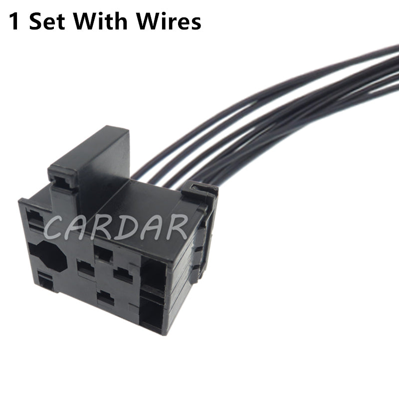 9 Pin Car Plastic Housing Socket Automotive Electric Cable Connector With Terminals