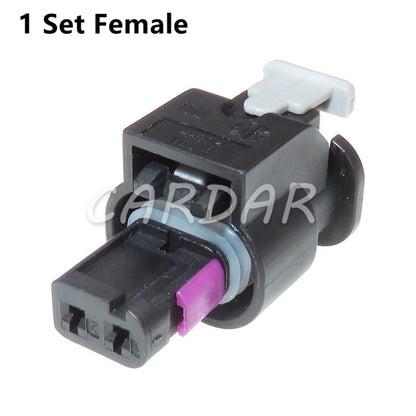 2 Pin 4F0 973 702 1-1718643-1 0-2112986-1 Fuel Injector Connector Collision Sensor Socket Automotive Connector For VW Audi