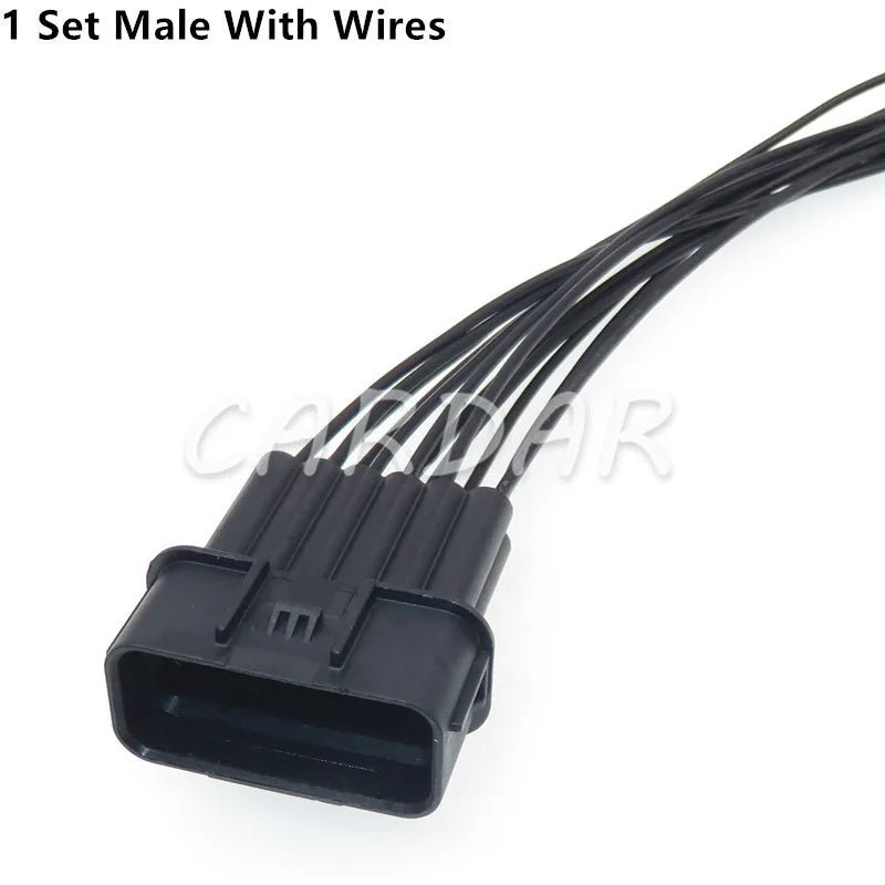 12 Pin 6181-6784 6189-7410 Auto Waterproof Connector Electrical Automotive LED Light Socket For Honda