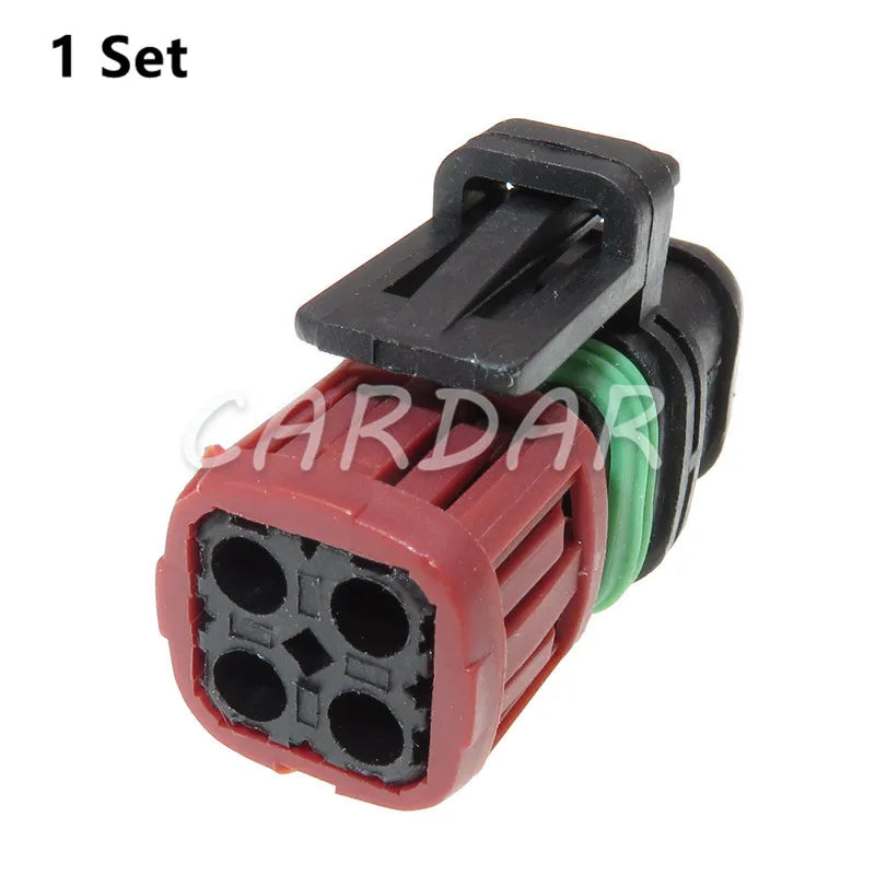 4 Pin 1337352-1 Fuel Injector Plug Oxygen Sensor Connector Wiring Socket For Cars Excavator
