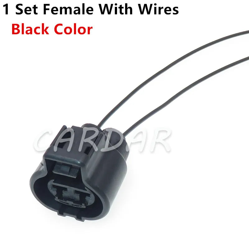 2 Pin 90980-10928 176143-6 176146-6 176143-2 Electronic Fan Socket Waterproof Connector For Toyota Ford Focus Mazda Haima