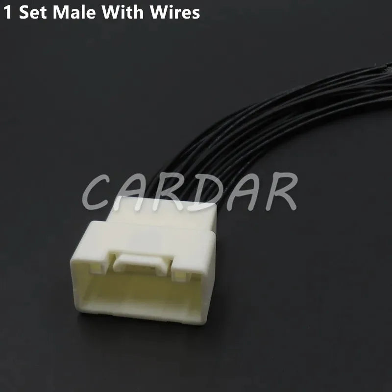 22 Pin Automotive Male Female Docking Wire Connector Car Unsealed Cable Socket 7282-5834 7283-5834