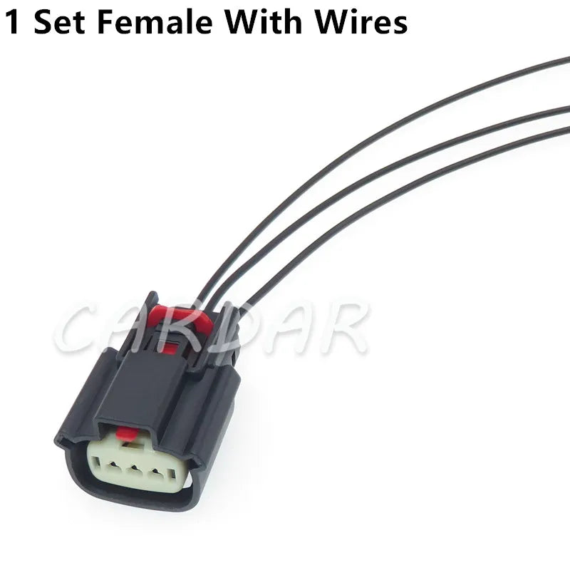3 Pin Automobile Steering Engine Booster Pump Wire Harness Socket For Ford 33471-0301 33471-0306 33481-0301