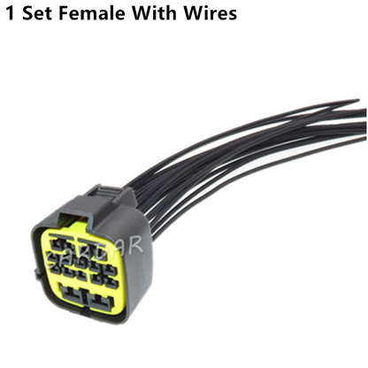 16 Pin QLW2-C-16F-B Waterproof Composite Connector QLW2-16MA-B Automobile High Power Large Current Wire Harness Socket